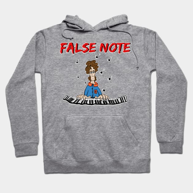 False Note... Piano. Hoodie by AtelierFafard